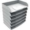 Corbeille courrier horizontale Autentik blanc