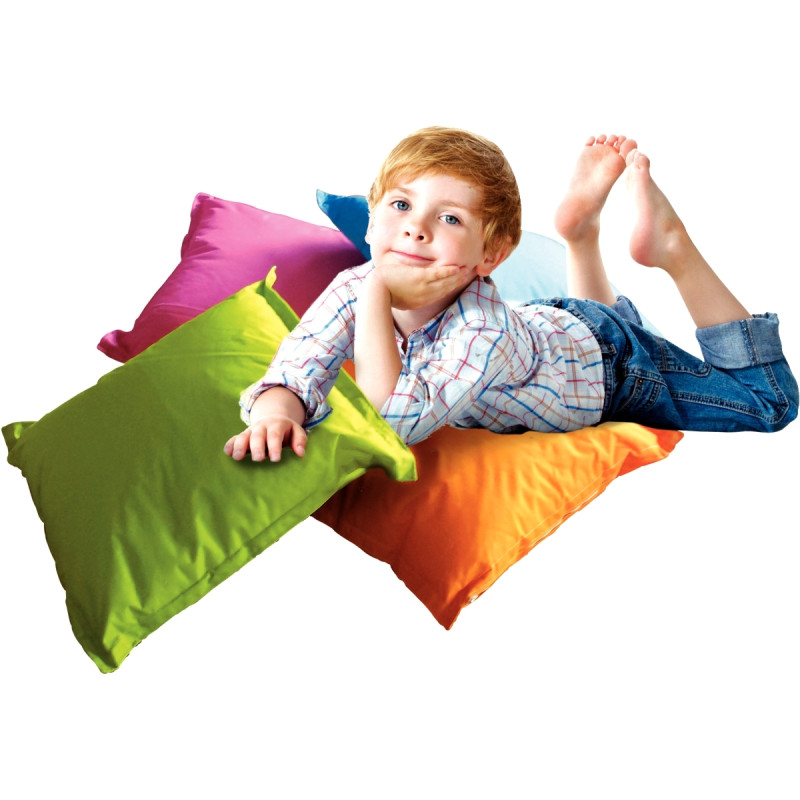 Set de 4 coussins 60x60cm assortis