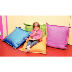 Set de 4 coussins 60x60cm assortis