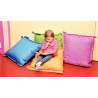 Set de 4 coussins 60x60cm assortis