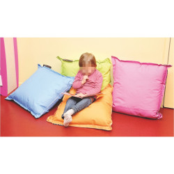 Set de 4 coussins 60x60cm assortis
