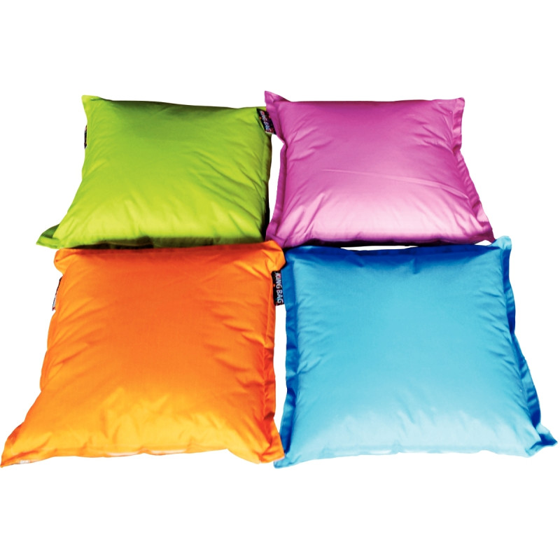 Set de 4 coussins 60x60cm assortis