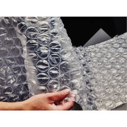 Lot de 2 rouleaux film bulles air diamètre 32mm 50x0,5m