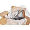Lot de 2 rouleaux film bulles air diamètre 32mm 50x0,5m
