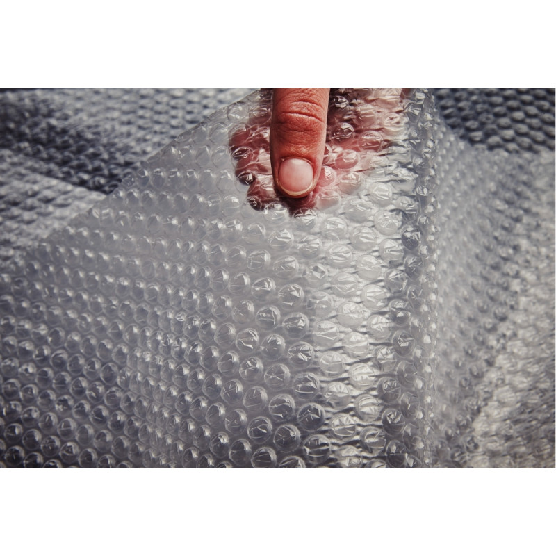 Lot de 2 rouleaux film bulles air diamètre 32mm 50x0,5m