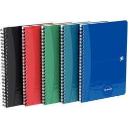 Cahier à reliure intégrale 180 pages OCEANIS format A5, quadrillé 5x5,