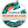 Cahier à reliure intégrale 180 pages OCEANIS format A5, quadrillé 5x5,