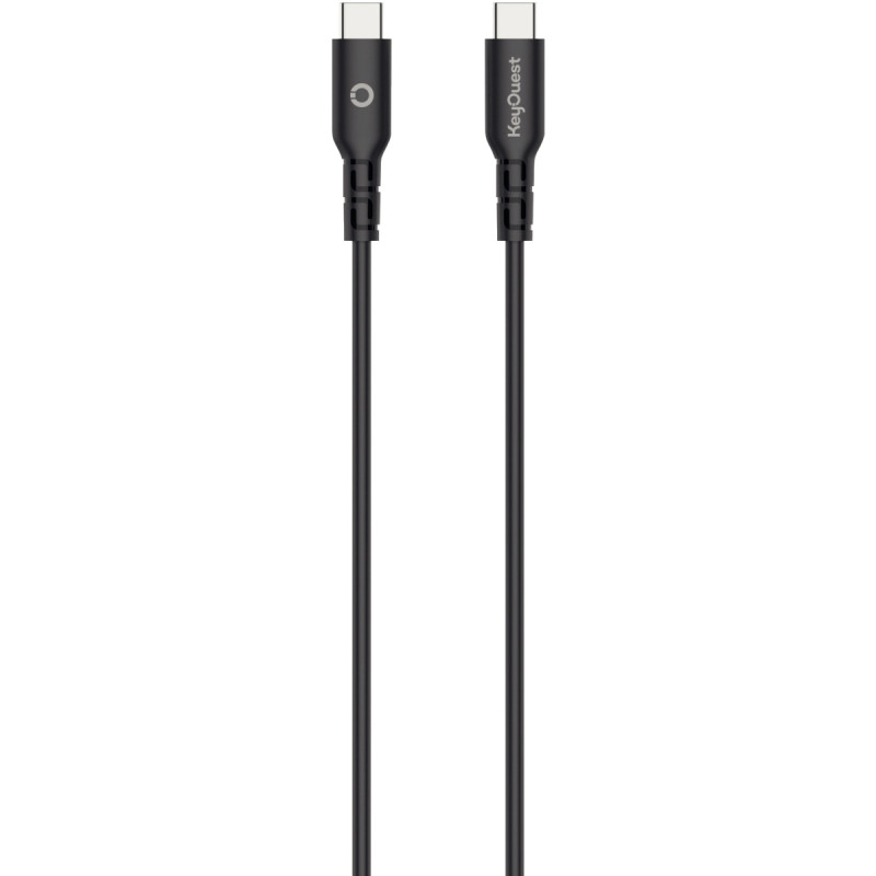 Cordon USB type C vers C 1,2m noir