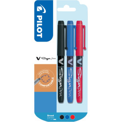 Blister de 3 feutres VSign Pen assortis