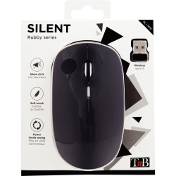 Souris sans fil T'NB Rubby couleur noir-silver