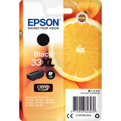 Epson ORANGE / 33XL cartouche jet d'encre noire haute capacité authent