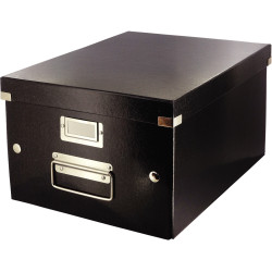 Boite de rangement CLICK&STORE A4+ noire