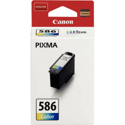 Canon 586 cartouche jet d'encre couleurs authentique (CL-586 CL)
