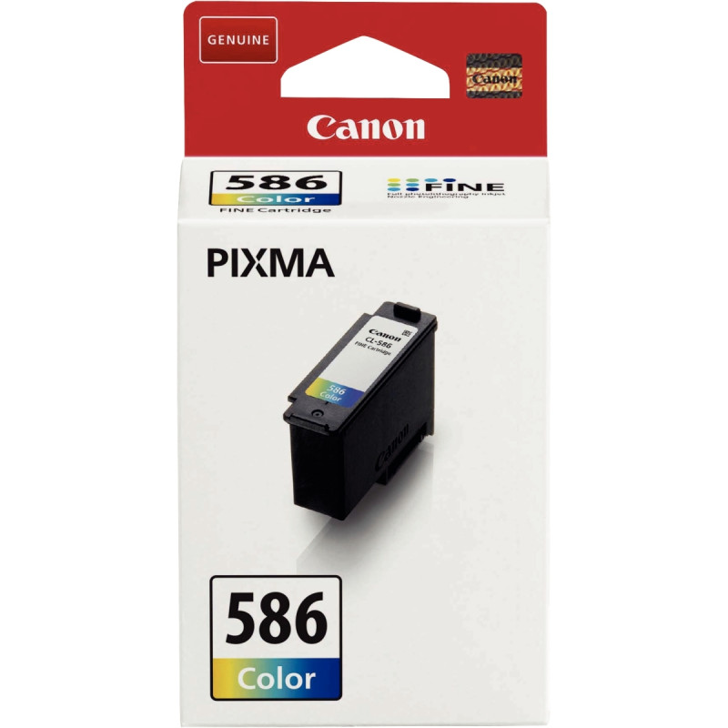 Canon 586 cartouche jet d'encre couleurs authentique (CL-586 CL)