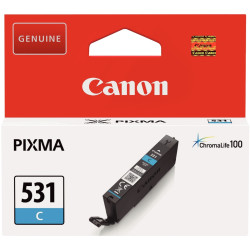 Canon 531 cartouche jet d'encre cyan authentique (CLI531C)
