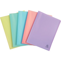 Protège-documents CHROMALINE Pastel 40 vues, coloris assortis