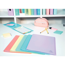 Protège-documents CHROMALINE Pastel 40 vues, coloris assortis