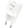 Chargeur secteur avec cordon USB type C vers type C 30W