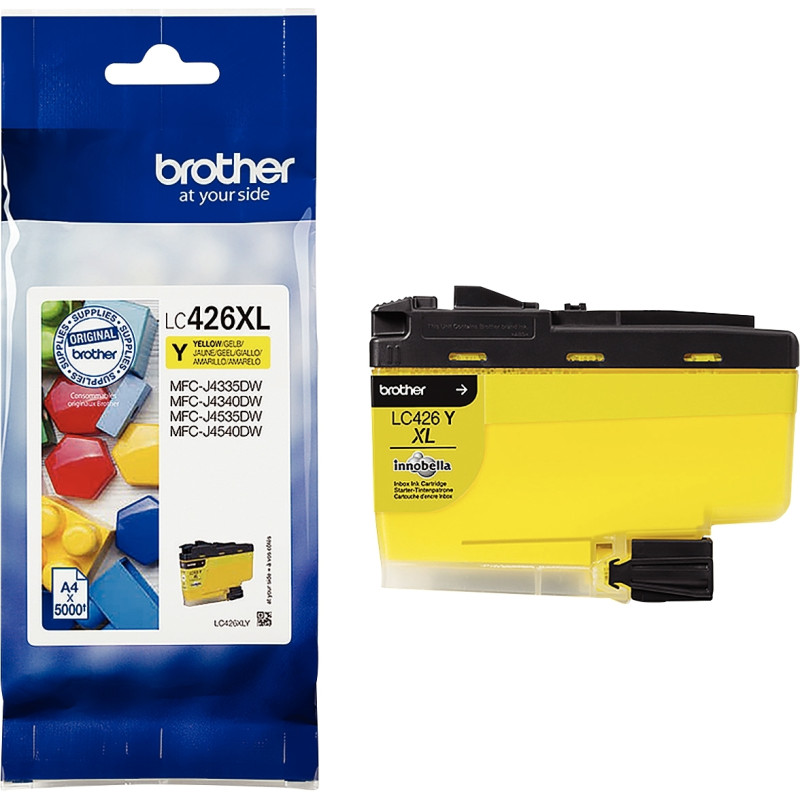 Brother AIMANT cartouche jet d'encre jaune haute capacité authentique
