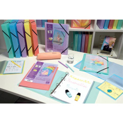 Protège-documents personnalisable KREACOVER Pastel 40 vues, pour forma