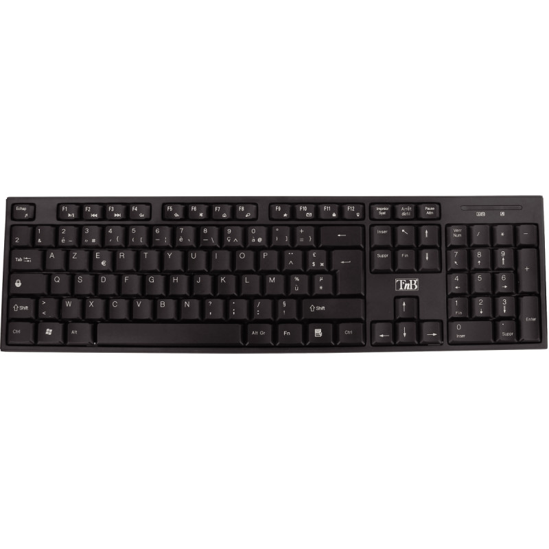 Clavier sans fil T'NB Classy couleur noir