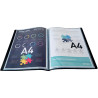 Protège-documents PP OPAK 120 vues, noir