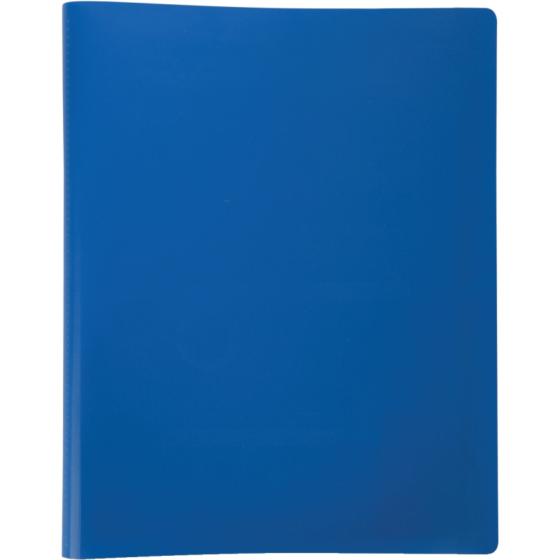 Protège-documents couverture souple en polypropylène 20 vues, bleu