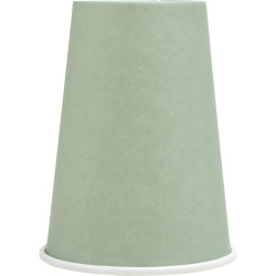 Paquet de 15 gobelets en carton 20CL vert Olive