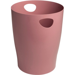Corbeille à papier Ecobin Skandi Vieux rose