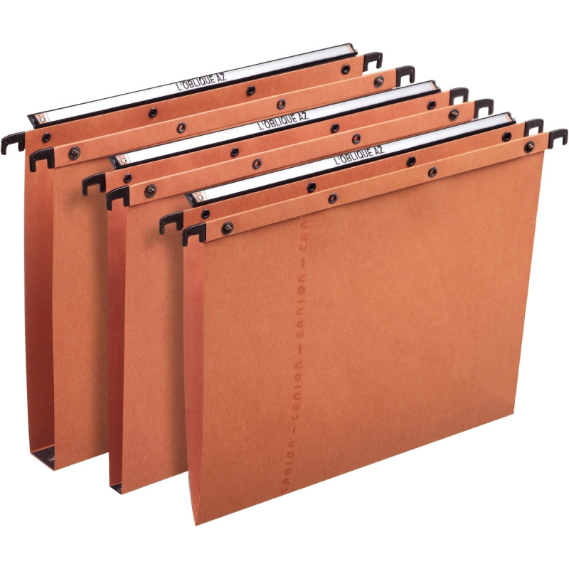 Paquet de 25 dossiers suspendus ULTIMATE en kraft 240g pour tiroir, do
