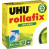 Rouleau adhésif UHU invisible 19mmx33m