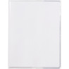 Protège-cahier à rabats en PVC 22/100ème, pour format 17x22 cm, incolo