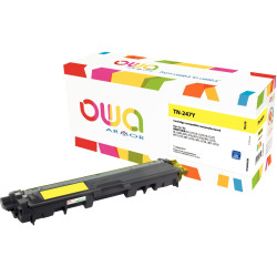 OWA toner laser jaune haute capacité remanufacturé compatible Brother