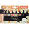 Pochette de 8 surligneurs Boss nature