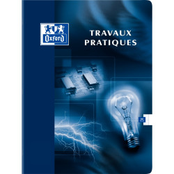 Cahier de travaux pratiques OXFORD, piqûre 80 pages, format 24x32 cm,