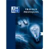 Cahier de travaux pratiques OXFORD, piqûre 80 pages, format 24x32 cm,