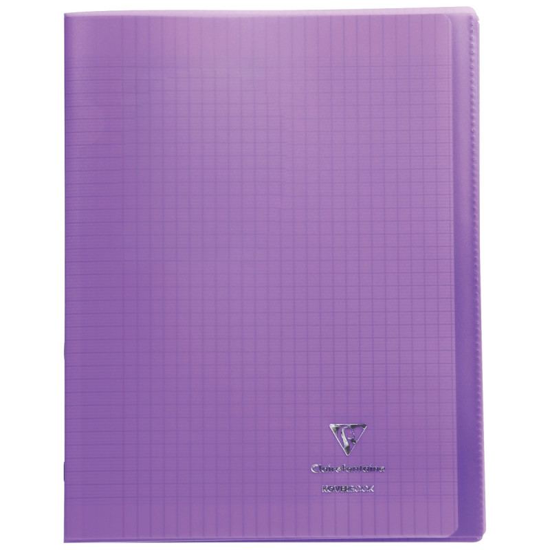 Piqûre 96 pages KOVERBOOK, format 24x32 cm, seyès 90g, couverture poly