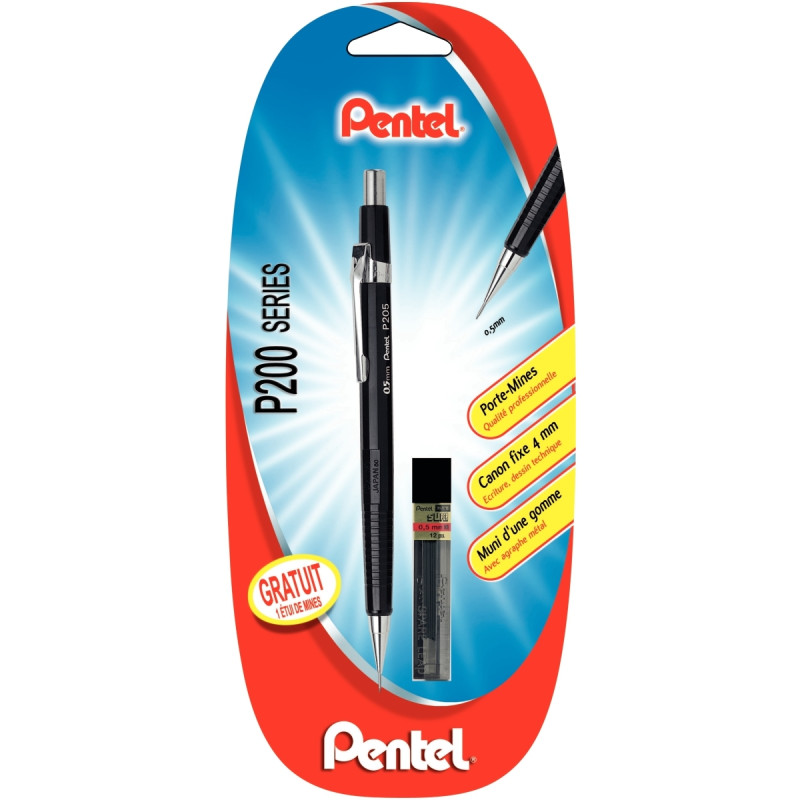 Blister de 1 portemine P200 0,5mm + mines offertes