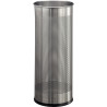 Porte parapluie métal argent