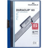 Paquet de 5 chemises DURACLIP 6mm bleu foncé