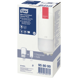 Pack 1 distributeur avec 1 bobine d'essuie-mains M1 1 pli