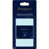 Blister de 8 cartouches longues Waterman bleues
