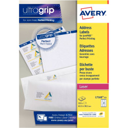 Paquet de 315 étiquettes adresse laser blanc 63,5x38,1mm
