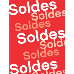 Affiche soldes 60 x 80 cm