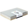 Paquet de 20 enveloppes Pollen 114x162mm avec 20 cartes assorties