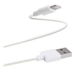 Cordon USB type A vers type Lightning 2m blanc