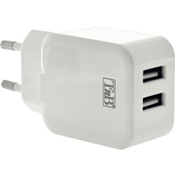 Chargeur secteur 2 ports USB-A