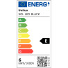 Lampe LED Sol 6W noir