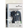Paquet de 20 badges + pince combi