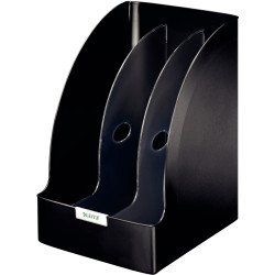 Porte-revues 3 compartiments LEITZ noir